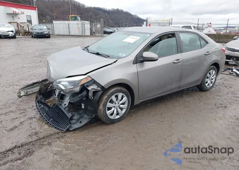 2016 Toyota Corolla Le from USA, damaged, VIN 2T1BURHE6GC696722